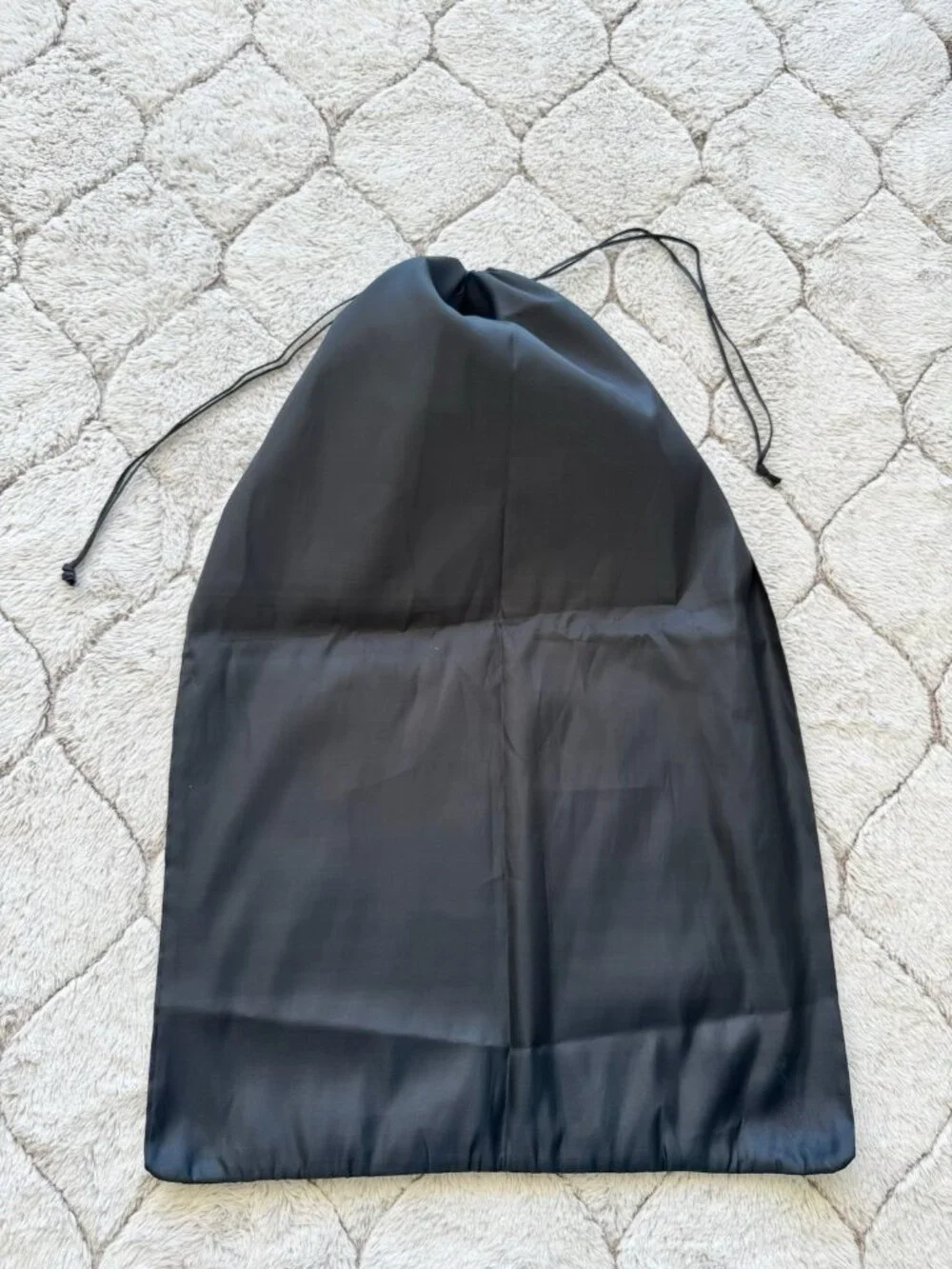 Authentic FENDI Storage Drawstring Dust Bag Polyester Black 26.5